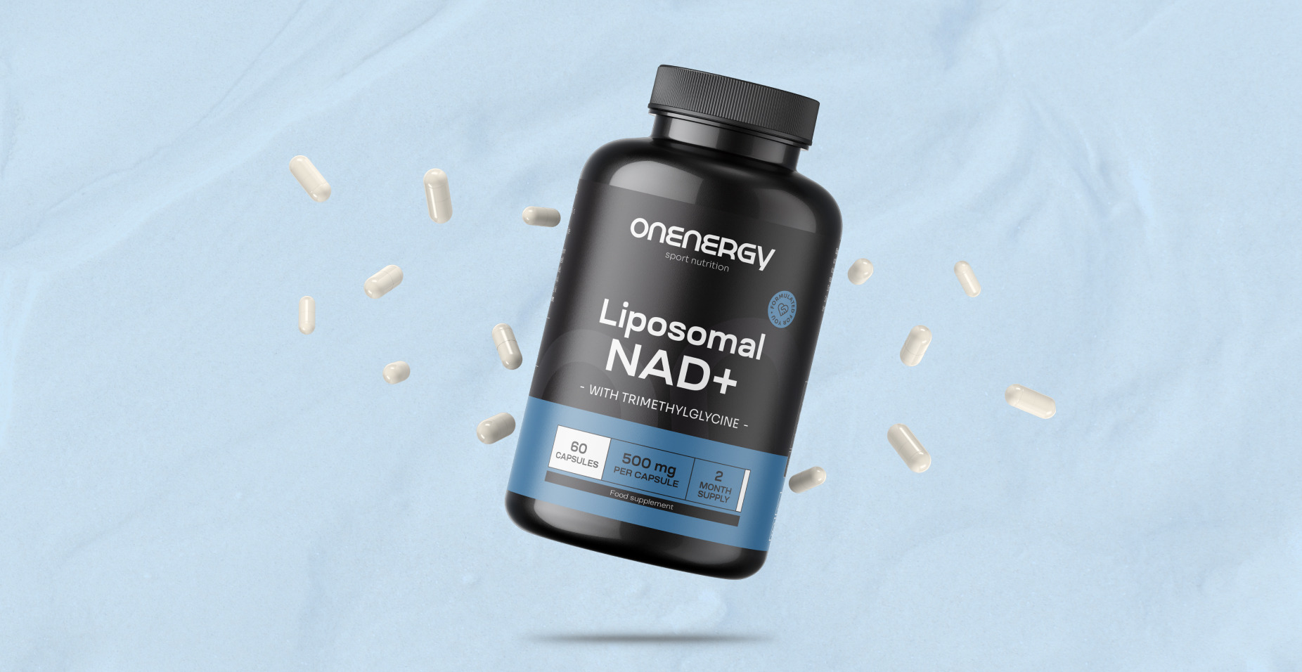 Λιποσωμιακό NAD+ 500 mg - με τριμεθυλογλυκίνη