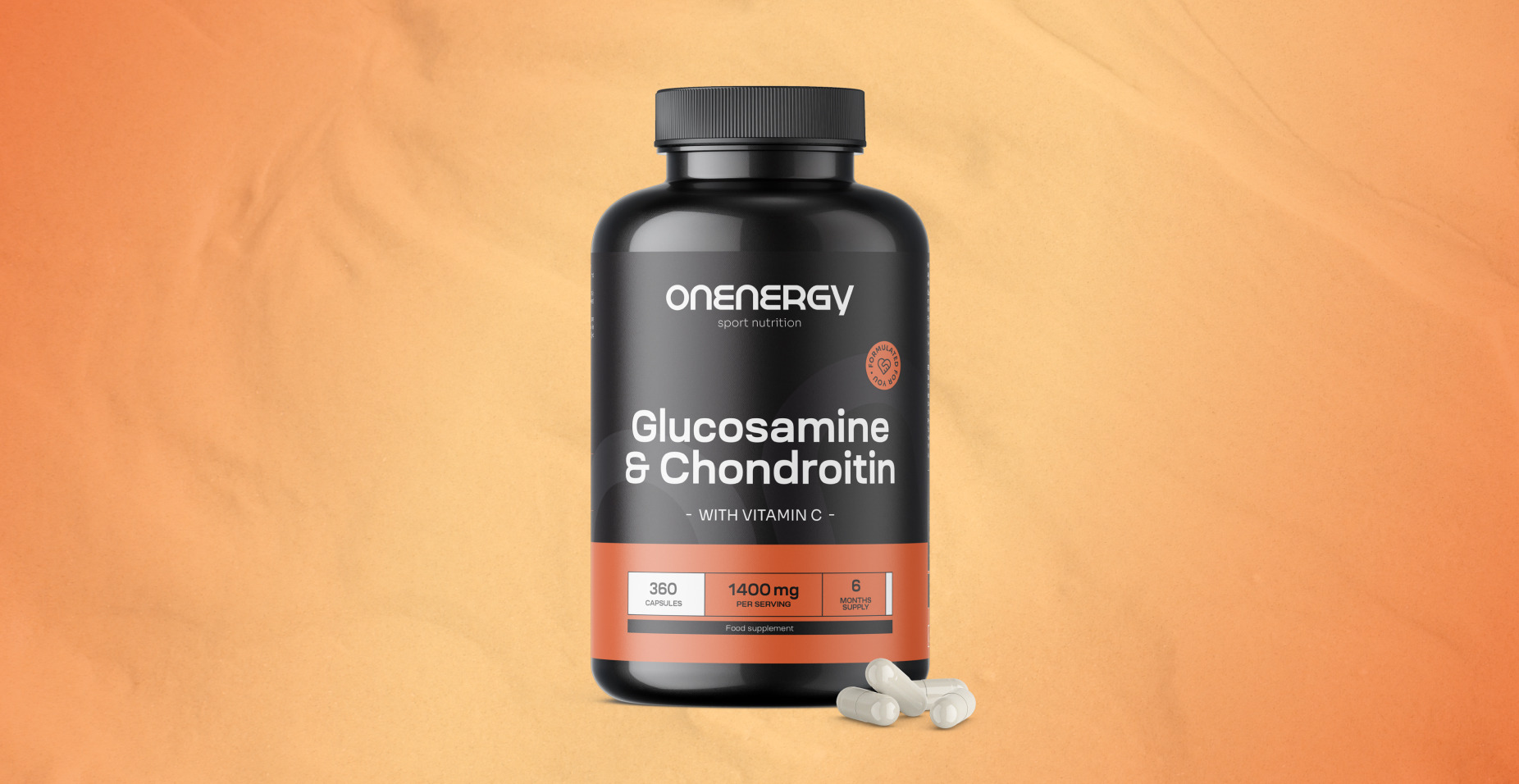 Γλυκοζαμίνη + χονδροϊτίνη 1400 mg