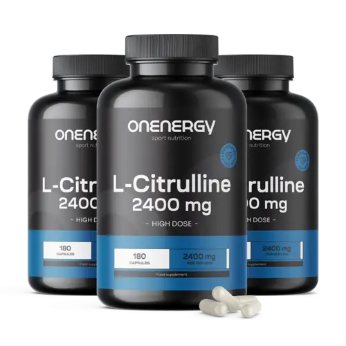 3x L-Κιτρουλίνη 2400 mg, συνολικά 540 κάψουλες