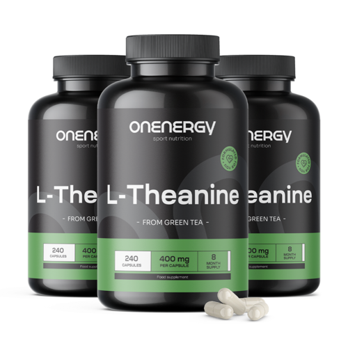 3x L-θεανίνη 400 mg, συνολικά 720 κάψουλες