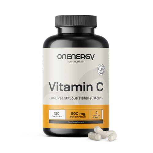 Βιταμίνη C 500 mg, 120 κάψουλες