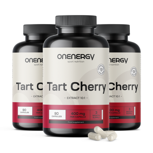 3x Βύσσινο Montmorency 4000 mg – εκχύλισμα 10:1, συνολικά 270 κάψουλες
