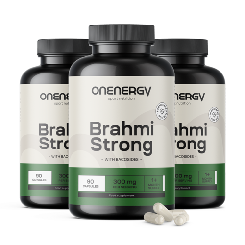 3x Brahmi Strong, συνολικά 270 κάψουλες