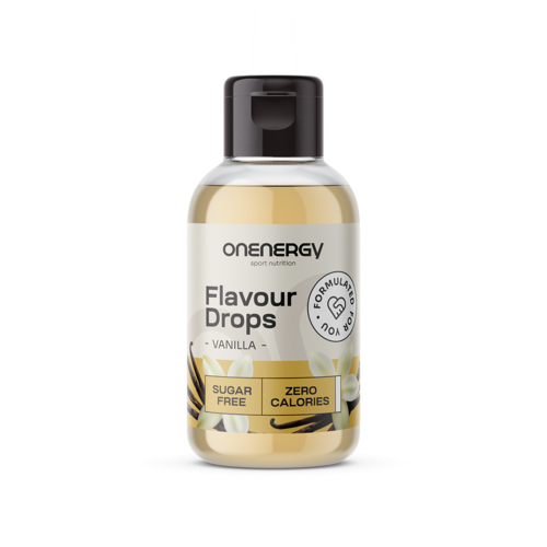 Σταγόνες Flavour Drops με γλυκαντικό – βανίλια, 50 ml